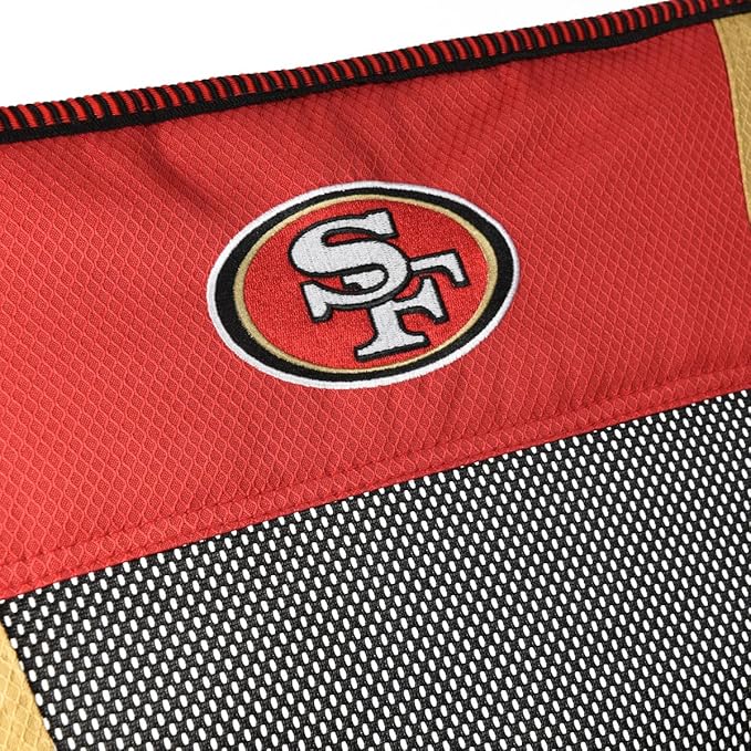 Kijaro Dual Lock Pro Sports Fan Folding Chair 26 L x 35.5 W x 37 H San Francisco 49ers