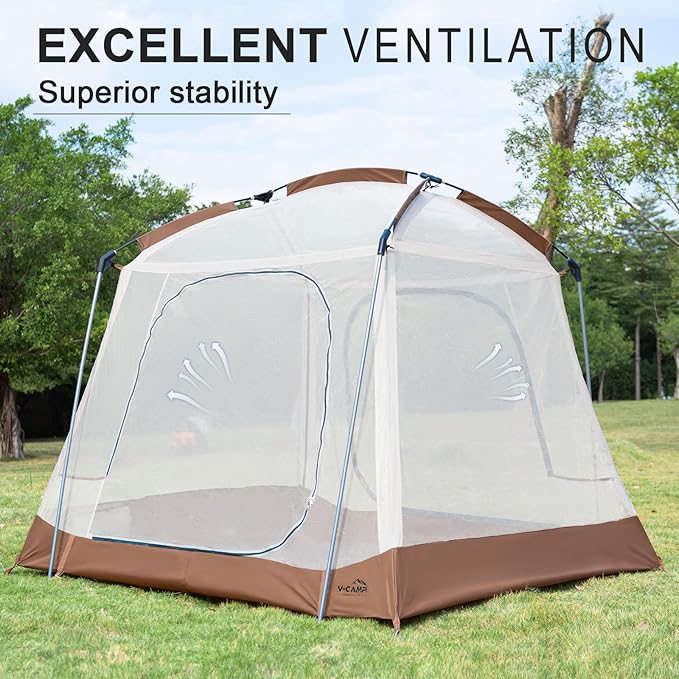 Tents for Camping 4 Person Tents Waterproof Easy Setup Double Layer Family Camping Tent