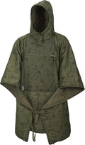 Helikon-Tex Swagman Roll Military Poncho - Multi-purpose Poncho &amp Emergency Poncho - Survival Gear - Woobie Blanket &amp Jacket