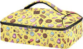 Casserole Carrier Vibrant Candies and CupcakesInsulated Casserole Carrier for Hot or Cold Food Thermal Lunch Tote for Potluck Parties Picnic Beach Fits 9 x 13 Inches Baking Dish