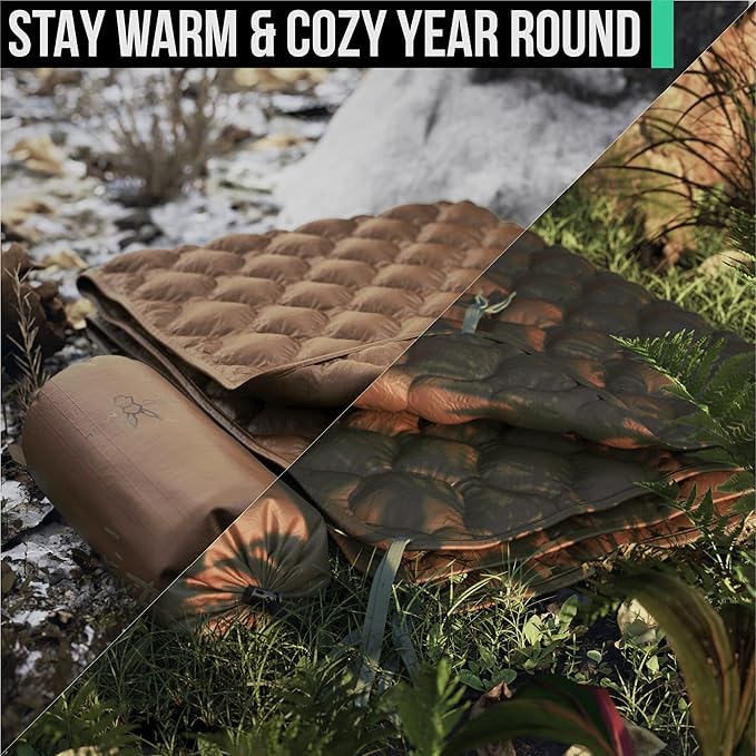 Woobie Blanket Poncho Liner Army &amp Military Blanket | Insulated Thermal Camping Blanket | USGI Waterproof Army Gear &amp Military Gear