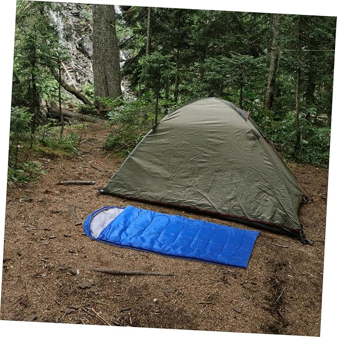 Warm Envelope for Adults Lightweight Hollow Cotton Insulated Outdoor Camping Gear Wide Design for Backpacking Hiking and Cold Weather Travel