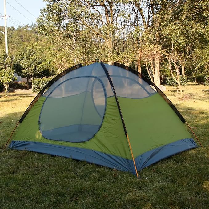 HILLMAN 1/2/3/4 Person Tents for Camping Instant Lightweight Backpacking Tents Easy Set Up Waterproof Family Camping Tent with Rainfly &amp Carry Bag Portable Dome Tent for Camping Hiking &amp Trave