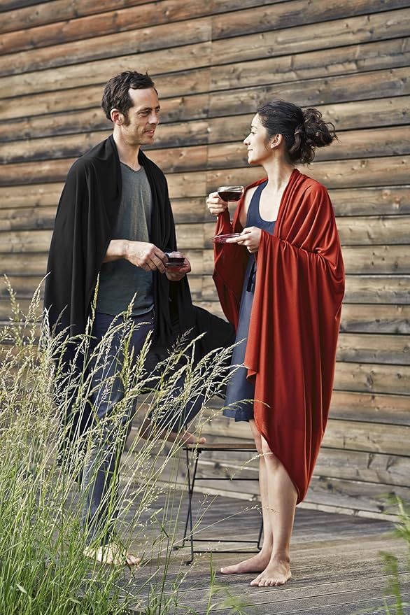Travel Blanket - Merino Wool / Silk Blend