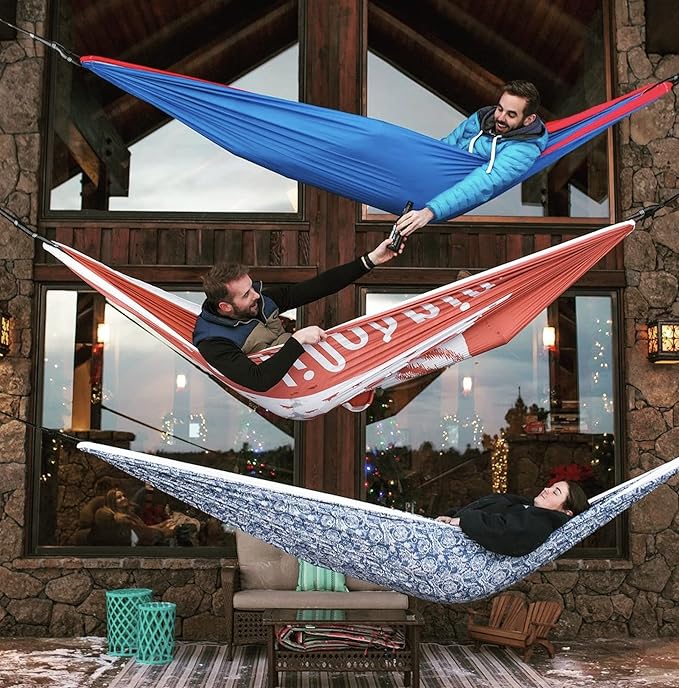 Rincon Hammock W/ Straps - Buy a Hammock - we'll Plant a Tree. Rincon 'Trestles' All-in-One Double Hammock. Backpacking Camping and Travel Friendly - 'Knot' Rope - and a Lifetime Guaranty.