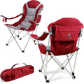 Picnic TIME NFL Unisex-Adult NFL Reclining Camp Chair Beach Chair for Adults Sports Chair with Carry Bag