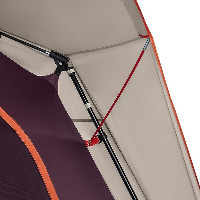 Coleman Skylodge 10-Person Family Tent Weatherproof XL Tent with Rainfly &amp Room Divider Fits 4 Queen-Sized Airbeds Made of PFAS-Free Materials