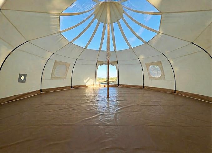 Astral Luxury Tent - 3 Sizes - Waterproof/Four Season/Glamping/Events/Resorts (13 Feet / 2 Doors)