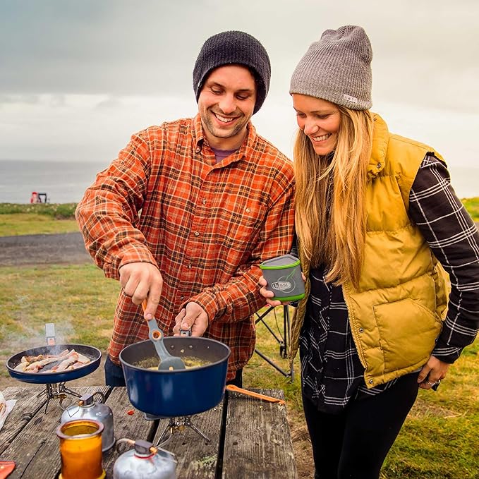 GSI Outdoors Bugaboo Base Camper High-Efficiency Cookset – Ceramic Non-Stick Coated