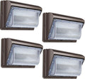 ledmo LED Wall Pack Lights Repalces 800W HPS/HID Light 4 Pack 15600LM Outdoor Commercial Lighting Fixture 120W Waterproof Wall Mount Security Lighting 5000K