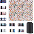 60x80 Picnic Blankets Outdoor Beach Blanket Water Sand Resistant Folding Grass Lawn Concert Park Yard Sitting Mats Backpack Motorhome Rv Camping Essential Campers Patio Garden Gifts Things