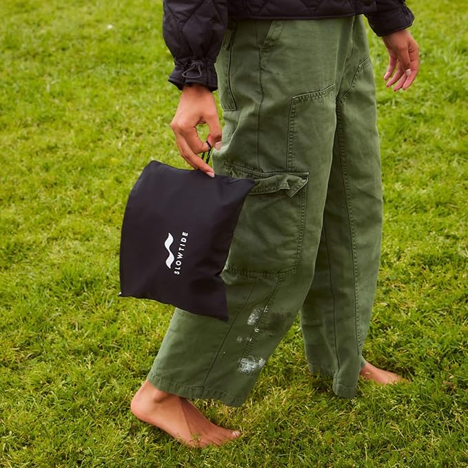 Slowtide x Wu-Tang Triumph Oversized Picnic Blanket – Water &amp Sand Resistant Outdoor Blanket 60 x 72 in