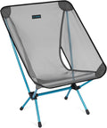 Helinox Chair Zero LT 1.12 lbs Lightweight Camping Chair Durable Ripstop Compact Size Portable and Packable Seat Strong and Ultralight Frame Backpacking Travel Essential Cyan