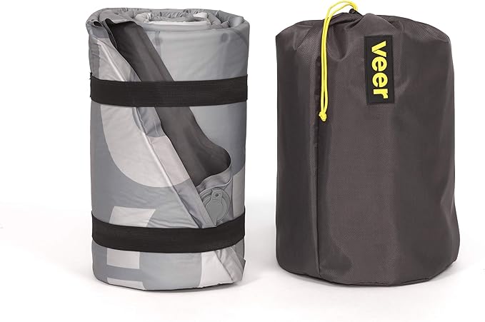 Veer Air Pad - Self-Inflating Padded Floor Cushion - Designed to Fit Securely Under Basecamp