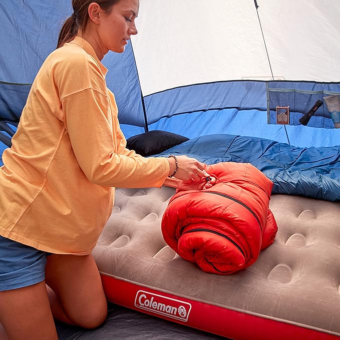 Coleman Sleeping Bag—Tidelands 40° Mummy Sleeping Bag for Adults