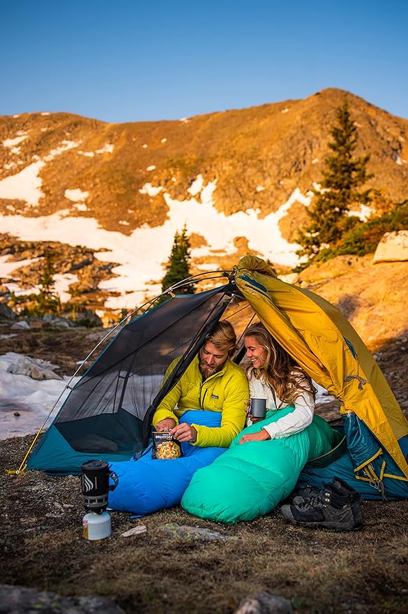 Kelty Far Out Backpacking Tent + Tent Footprint Package 2 or 3 Person Capacity Backpacking Starter Kit and Camping Shelter Stuff Sack Included