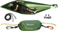 Go Hammock 2.0-11' Long for Max Comfort w/Ridgeline Rapid Deployment Bag Carabiners &amp Fabric Tensioners (Forest Green)