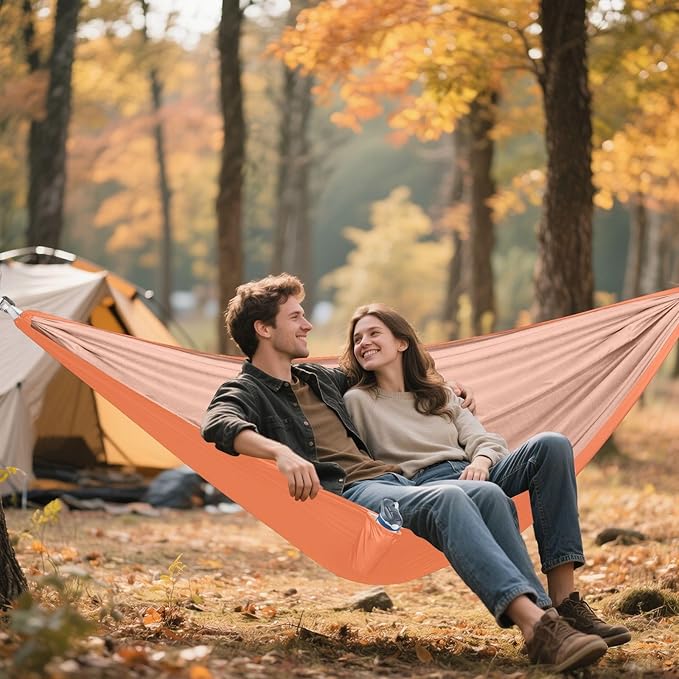 Tree Hammocks Coral Lightweight Hammocks with Two Tree Straps 114 x 54