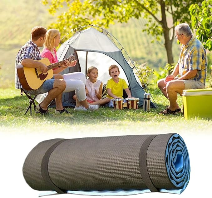 Camping Mattress Foams Camping Pad for Sleeping Rolls Up Foams Camping Mattress Water Proof Outdoor Sleeping Mat for Backpacking Hiking