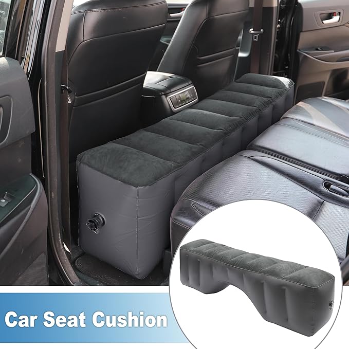 Car Mattress Sleeping Mat Comfortable Rear Seat Air Bed Gap Pad for Napping Travel