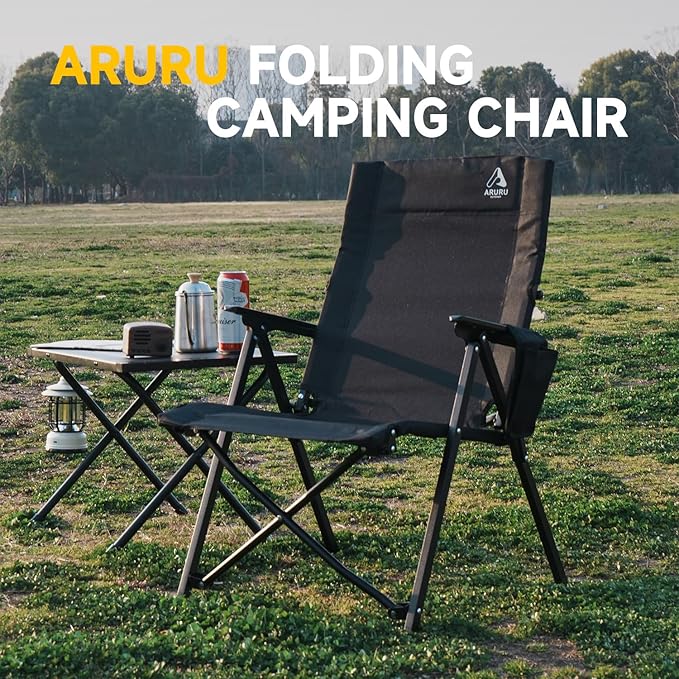 Folding Camping Chair Portable Outdoor Lawn Chairs for Adults Heavy Duty for Beach FishingPicnicConcert Sports Collapsible Camp Chairs