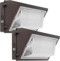 150W LED Wall Pack with Dusk to Dawn Photocell23000Lm 5000KRepalces 1000W HPS/HID LightCommercial and Industrial Outdoor Security LightingLED Wall Pack Light for Parking LotWarehouse2 Pack