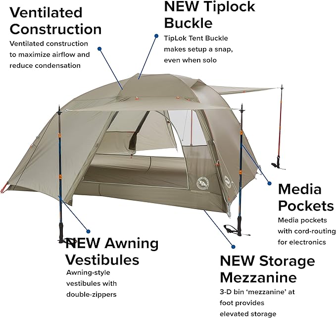 Big Agnes Copper Spur HV UL - Ultralight Backpacking Tent