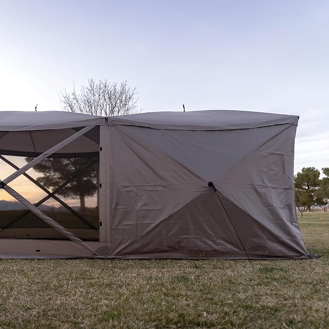 Territory Tents™ 3-Pack Event Tent Wind Panels Portable Event Tent Wind Panels Privacy Panels Slate Gray TA100