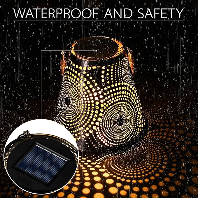 Jeyiour 12 Pack Solar Light Replacement Tops Replacement Solar Light Parts Waterproof LED Panel Lantern Lid Outdoor Top Kit for Hanging Lanterns Patio Decor(3.15 in)