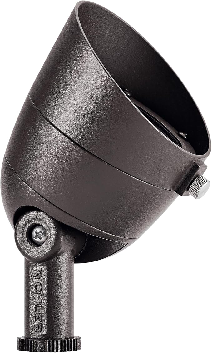 Kichler Landscape LED 2.5 Watt 2700K Landscape Accent Light in Textured Architectural Bronze 16152AZT27