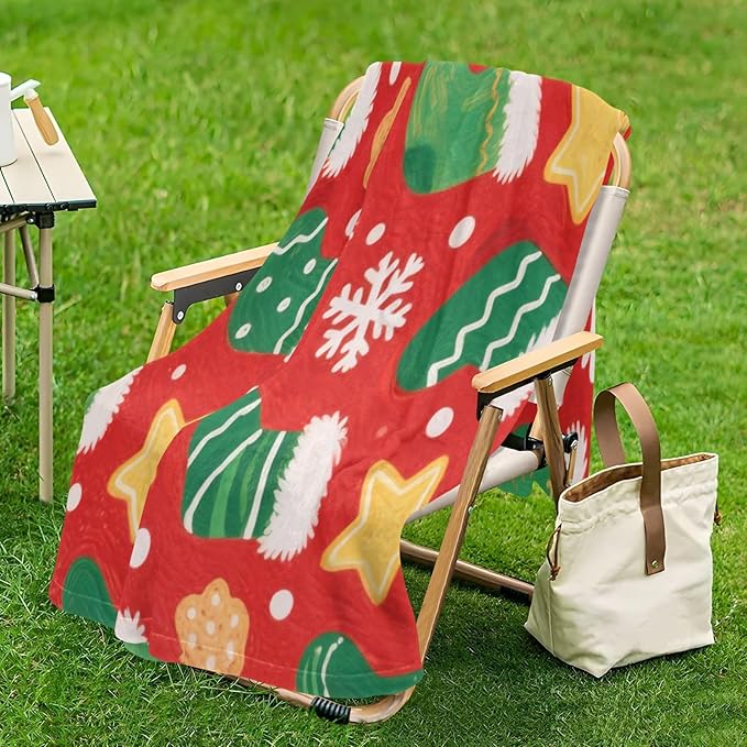Throw Blankets For Couch Merry Christmasgreen Christmas Stockings Girl Throw Blanket 50 x 70 Inch