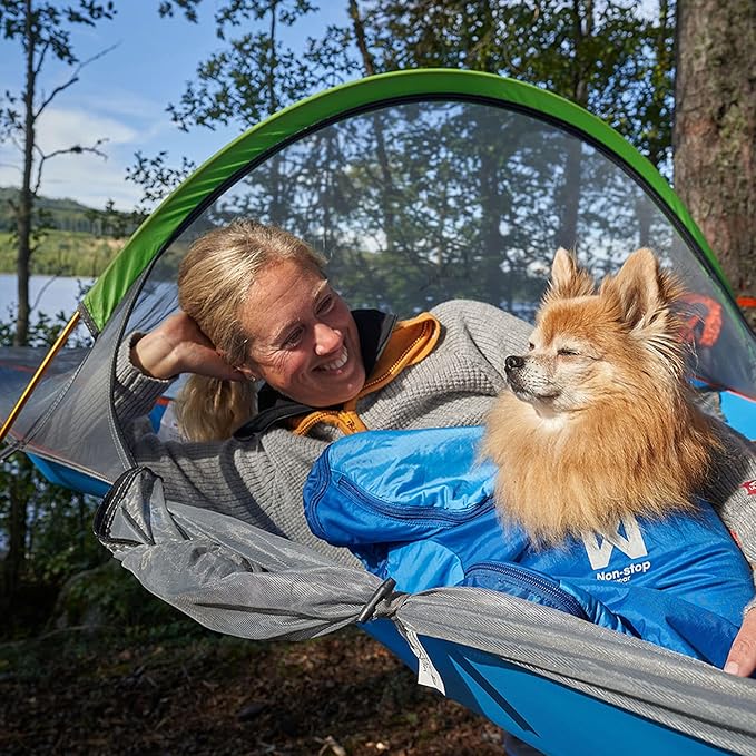 Tentsile UNA V3 Solo Tree Tent Hammock 1-Person Capacity Anti-Roll System Ratchet and Straps Included Portable Tree House Shelter Designed in The UK