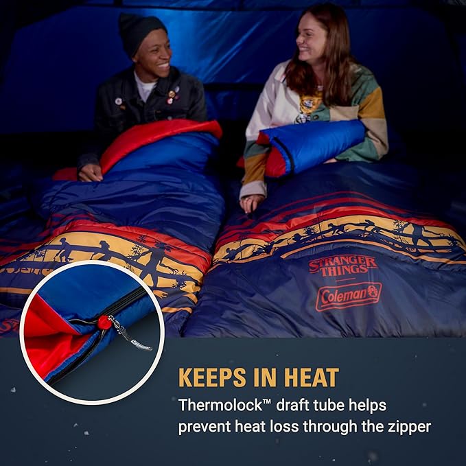 Coleman Stranger Things Outdoor Gear Collection Limited Edition Stranger Things &amp Coleman Upside Down Camping Assortment Cooler/Chair/Tent/Sleeping Bag