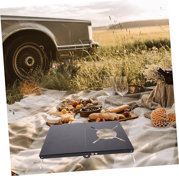 SUPVOX Camping Hiking Portable Table Compact Foldable and Ideal for Outdoor Events Picnics