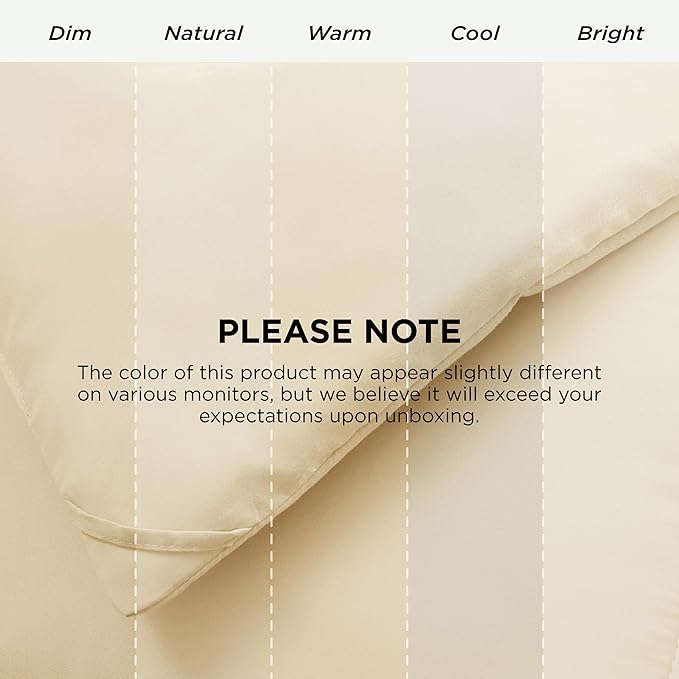 Bedsure Comforter Duvet Insert - Quilted Comforters Twin XL Size All Season Duvet Down Alternative Bedding Comforter with TabsGifts for Women/MenCreamTwin XL 92 x 68 Inches