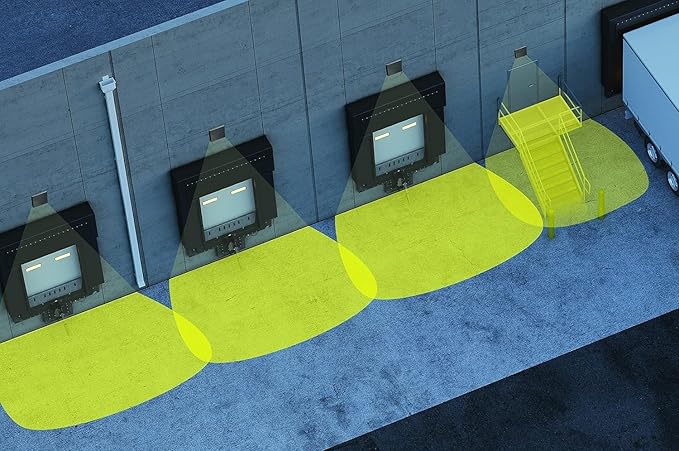 Lithonia Lighting 12.3 LED Wall Pack Outdoor Light Fixture Building Wall Light 5000K Daylight MVOLT 120-277V IP66 Bronze (WPX2 LED 50K MVOLT DDBXD M2)