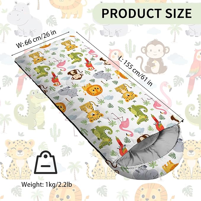 Camping Sleeping Bags Lightweight Waterproof Sleeping Bag and Compact with Compression Sack for Outdoor
