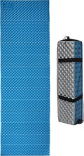 REDCAMP Foldable Foam Camping Pads for Sleeping Waterproof Closed Cell Foam Camping Sleeping Pad - Ultra-Lightweight for Hiking &amp Backpacking R-2.1 Insulated Royal Blue/Grey/Green/Brown/Khaki