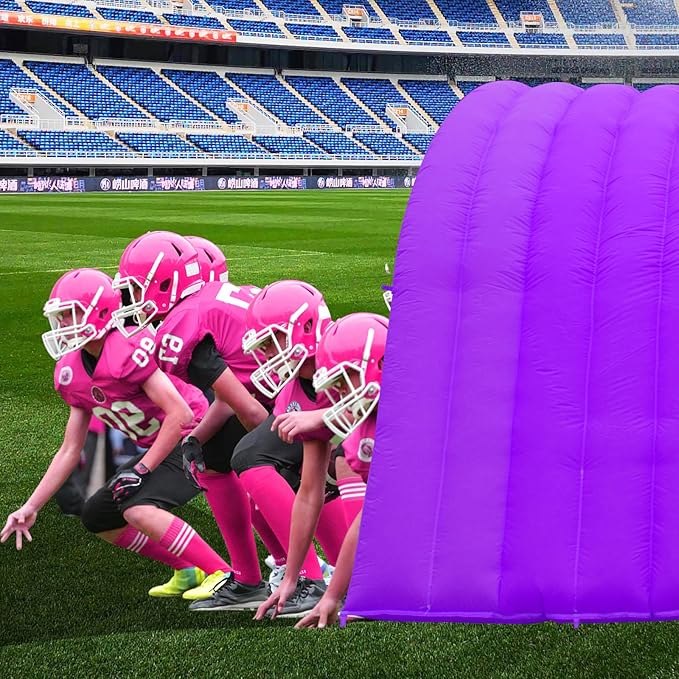Inflatable Tunnel Sports Tunnel Entrance with Blower Football Tunnel Tent Entryway for Business Advertise Party Exhibition Promotion StreetShopSupermarketSchool