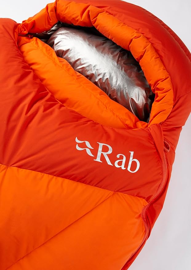 Rab Andes Infinium Down Sleeping Bag - Lightweight Windproof Mummy Sleep Sack for Climbing &amp Mountaineering