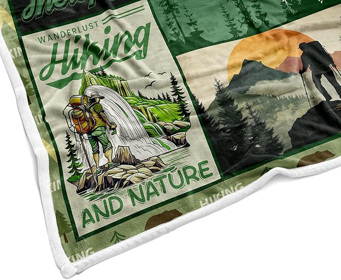 Hiking Gifts for Women &amp Men Cool Camper Gifts 60X70
