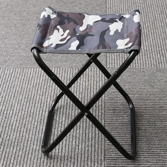 Folding Chair for Camping Collapsible Stool Ultralight Aluminum Alloy Portable