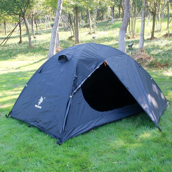 HILLMAN 1/2/3/4 Person Tents for Camping Instant Lightweight Backpacking Tents Easy Set Up Waterproof Family Camping Tent with Rainfly &amp Carry Bag Portable Dome Tent for Camping Hiking &amp Trave
