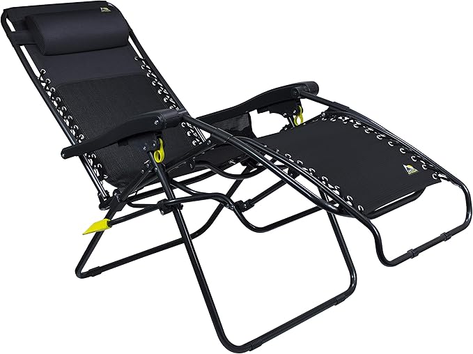 GCI Outdoor FreeForm Zero Gravity Chair Black