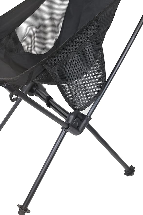 UTVMA Lounger Camp Chair – Folding Portable Camping Chair with Attachable Storage Bag | Comfortable Outdoor Chair for UTV Camping Beach and Tailgating