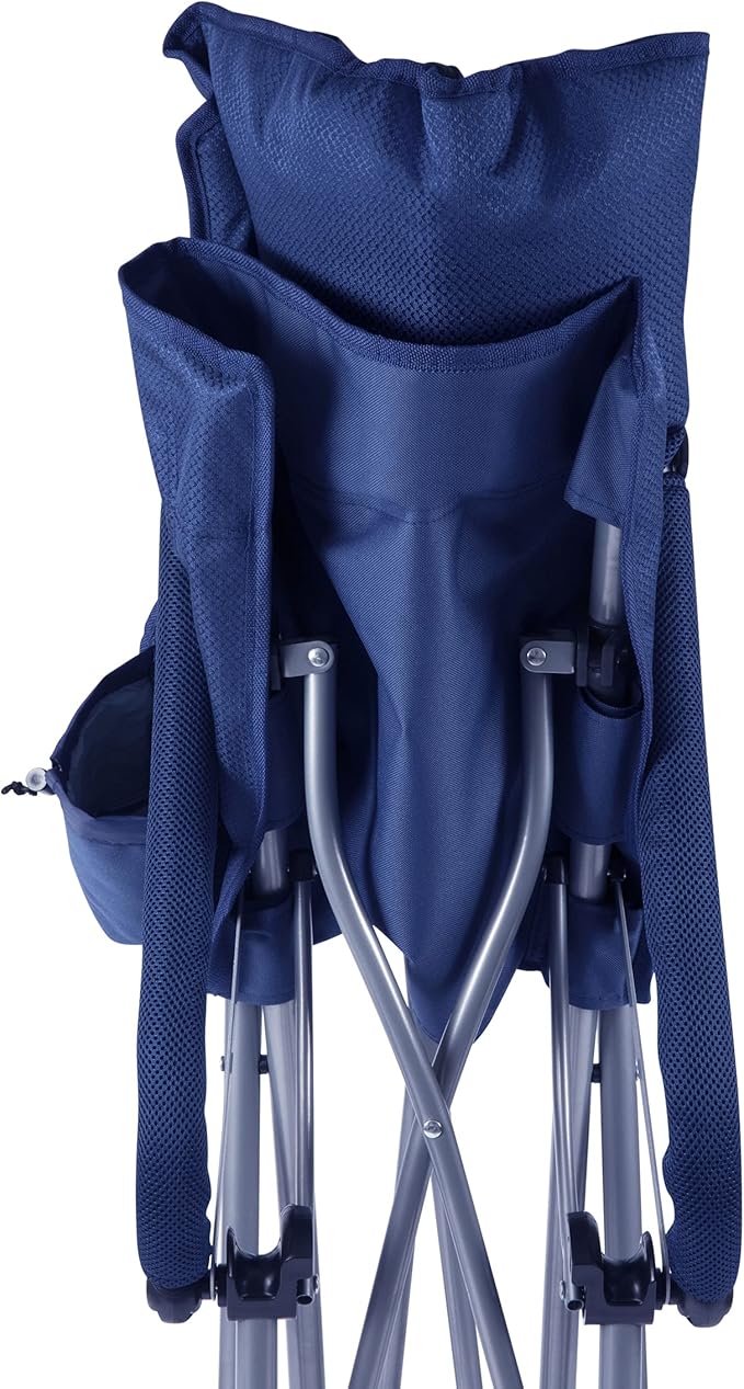 Picnic TIME PT-XL Heavy Duty Camping Chair XL Beach Chair 400 lb Capacity Camp Chair