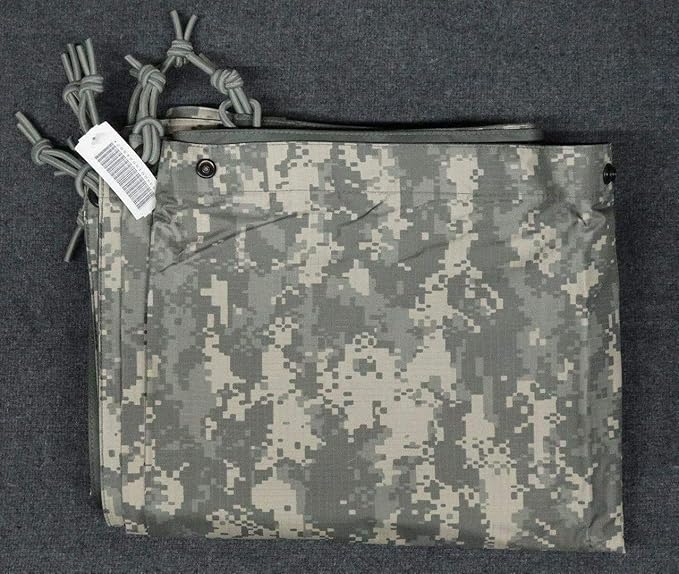 ORC US Army USGI Field Tarpaulin ACU Foliage Sand Reversible 92 x 82 Tarp