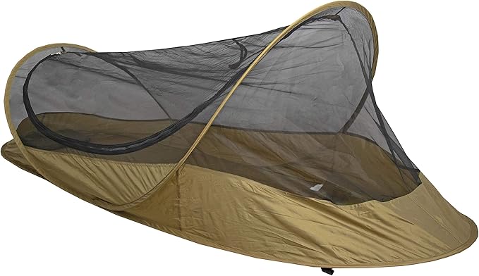 USGI Industries Bivy Tent | Lightweight Single Person Sleeping Net System for Outdoors Camping Survival Hiking Backpack | Mesh Protection