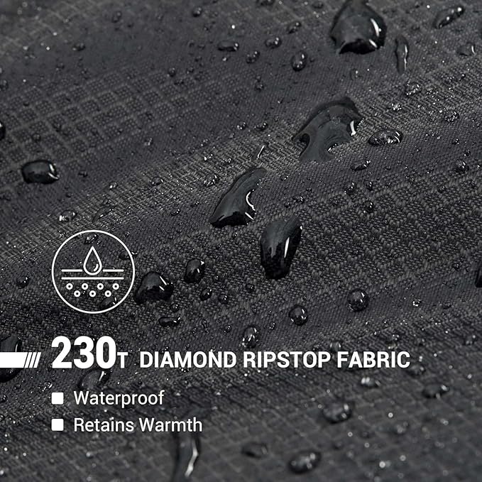 KingCamp Sleeping Bag for Adults Cold Weather &amp Warm Extra Wide Big &amp Tall XL Portable Waterproof Flannel Sleeping Bags Essentials Gear Accessories for Camping Backpacking Hiking Indoor &amp