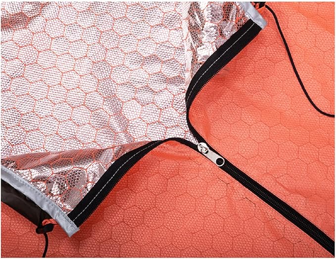 Emergency Sleeping Bag Lightweight Waterproof Thermal Bivy Sack Cover Blanket Heat Retention Shelter Survival Kit for Hiking Camping Hunting Fishing